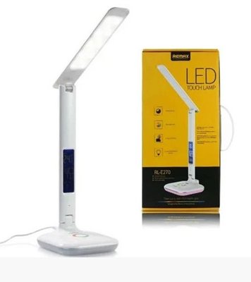 LED лампа настільна Remax LED Light RL-E270 з дисплеєм White