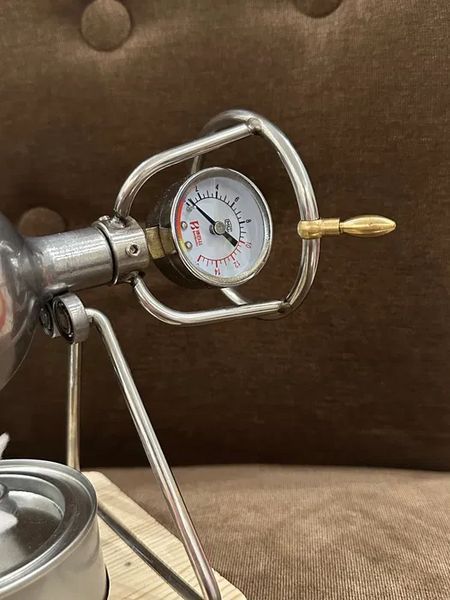 Мини-машина пушка для попкорна из нержавеющей стали Серебристый