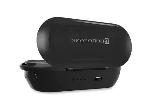 Бездротова Bluetooth стерео гарнітура Borofone BE8 Чорний