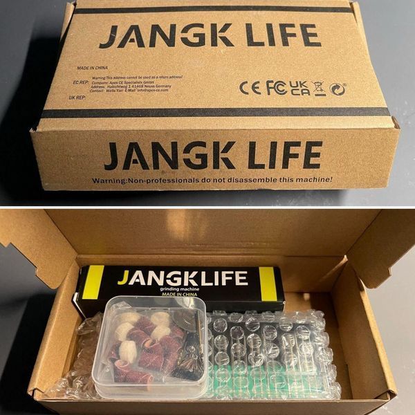 Ручка гравіювальна акумуляторна JangKlife E-108 з набором насадок
