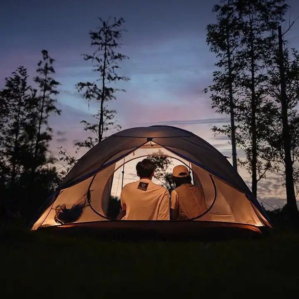 Палатка трехместная кемпинговая Naturehike CNK2300ZP024 (Коричневый)
