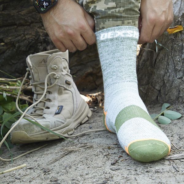 Шкарпетки водонепроникні Dexshell Terrian Walking Ankle (Зелені) S