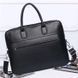 Сумка для ноутбука Tiding Bag (40 х 30 х 8 см) портфель із натуральної шкіри Чорний
