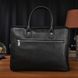 Сумка для ноутбука Tiding Bag (40 х 30 х 8 см) портфель із натуральної шкіри Чорний