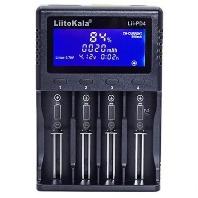 Професійний зарядний пристрій Liitokala Lii PD4