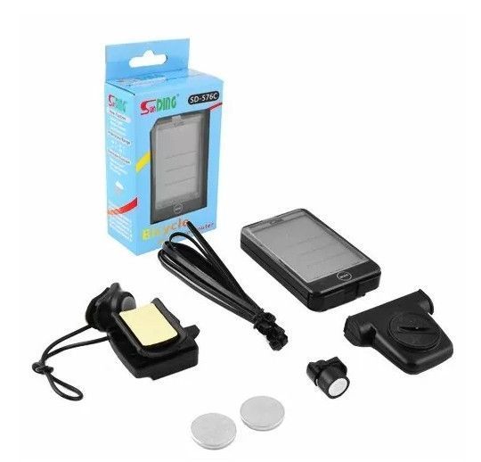 Бездротовий велокомп'ютер SunDing SD-576C waterproof + 27 функцій + підсвічування 2.5 дюйм