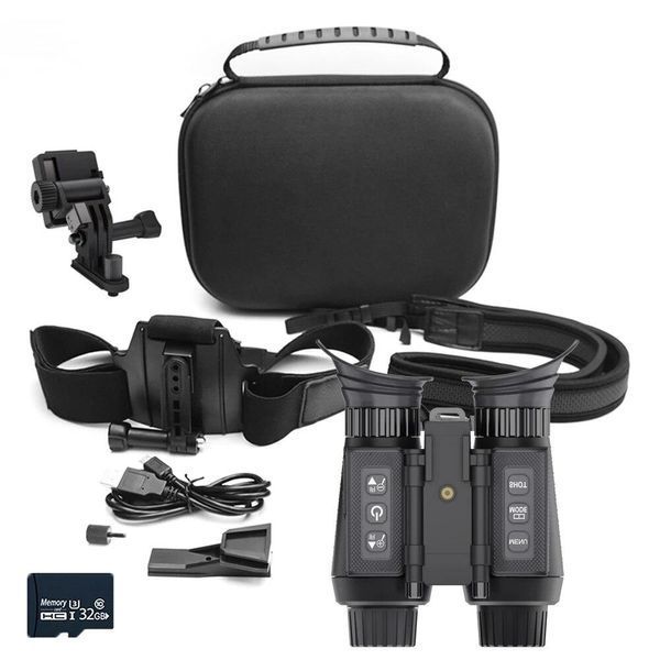 Тактичний бінокль нічного бачення NV8300 Super Light HD 4K (до 500м) + картка пам'яті 64Гб