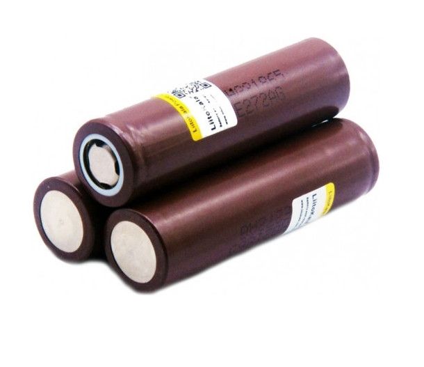 Аккумуляторы 18650 LG HG2 3000mAh 3.7V 20А