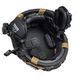 Тактический шлем Fast Helmet NIJ IIIA + наушники Walkers Razor Slim + чебурашки + кавер (XL)