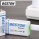 Акумулятор крона Beston&nbsp;650mAh 9V Li-ion&nbsp;microUSB