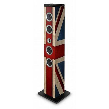 Мультимедійна Bluetooth-колонка UK Flag 40W USB FM-радіо та пульт ДК