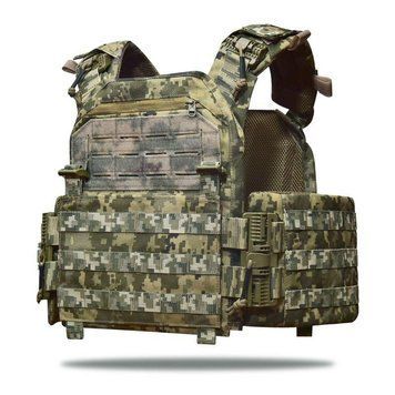 Плитоноска тактична без плит MPS М8 Pro Cordura 1000 Піксель mm14
