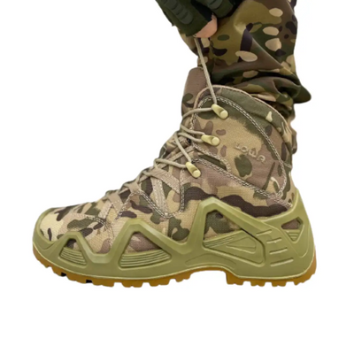 Тактичні чоловічі замшеві черевики Lowa Waterproof Мультикам 40