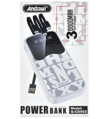 Внешний аккумулятор Powerbank Andowl Q-CD902 30000mAh Зарядное устройство