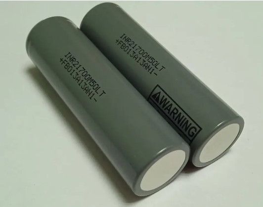 Акумулятор Li-ion 21700 5000mAh INR21700 M50LT 7.2A (Сірий)