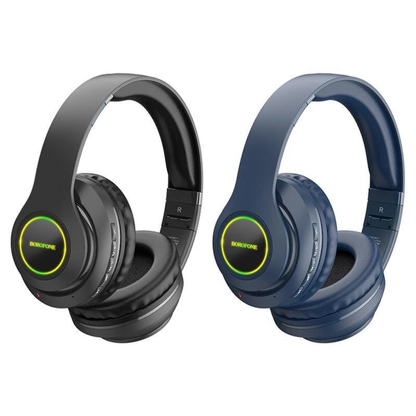Бездротові навушники Borofone BO17 Bluetooth V5.0 (Чорний)