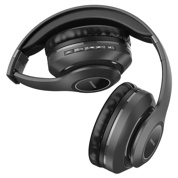 Бездротові навушники Borofone BO17 Bluetooth V5.0 (Чорний)