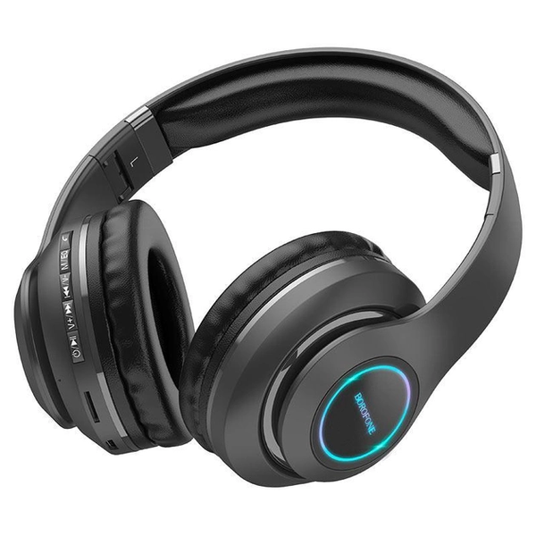 Бездротові навушники Borofone BO17 Bluetooth V5.0 (Чорний)