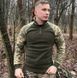 Тактична флісова чоловіча кофта Убакс (Хакі-мультикам) L