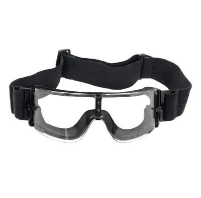 Тактические очки маска Goggles + сменные линзы (Black)