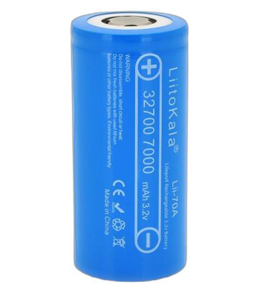 Акумулятор Li-ion Liitokala Lii-70A 32700 7000 маг Синій