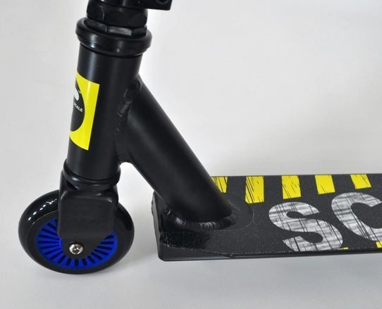 Труковий двоколісний самокат Scale Sports Tornado на підшипниках Abec-9 (Синій)