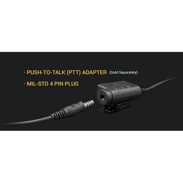 Тактические активные наушники Earmor М32 FG Оливковый