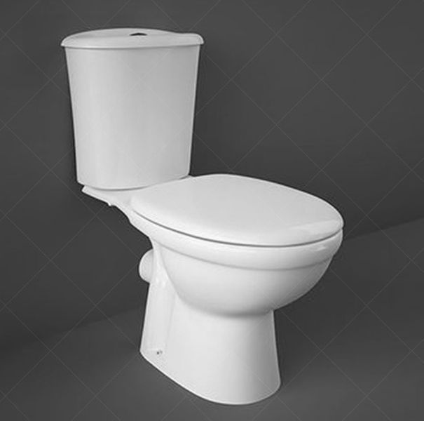 Унітаз RAK Ceramics Karla (унітаз бачок кришка) P-trap Geberit (RAK0012) Білий