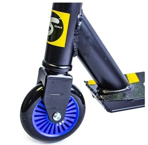 Труковий двоколісний самокат Scale Sports Tornado на підшипниках Abec-9 (Синій)