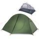 Сверхлегкая одноместная палатка Naturehike Cycling 1 NH18A095-D 210T (Темно-зеленая)