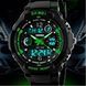 Детские спортивные наручные часы Skmei 1060 s-shock Зеленый