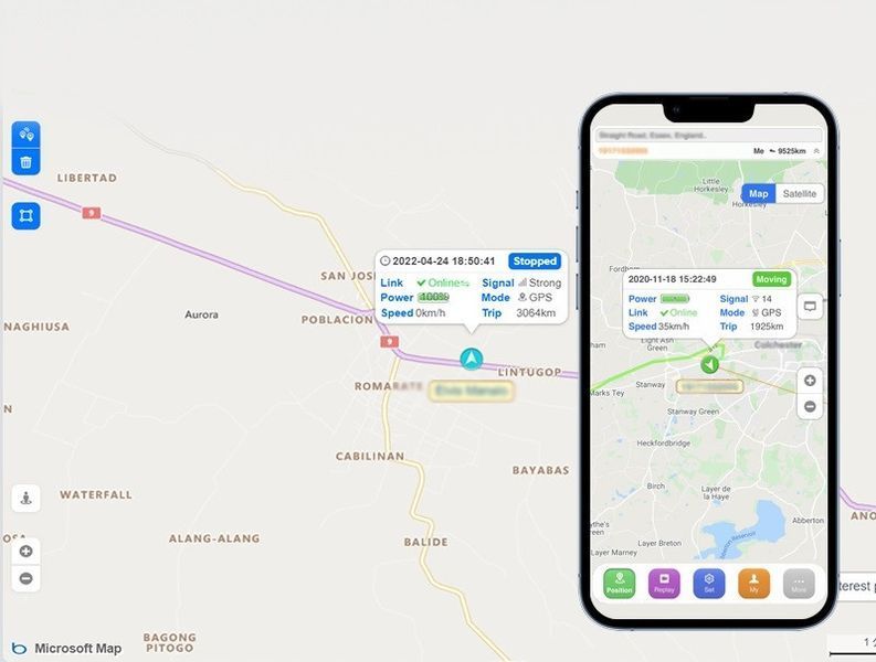 GPS трекер Sinotrack ST904 + підслуховування + SOS 15 днів 1200mAh APP