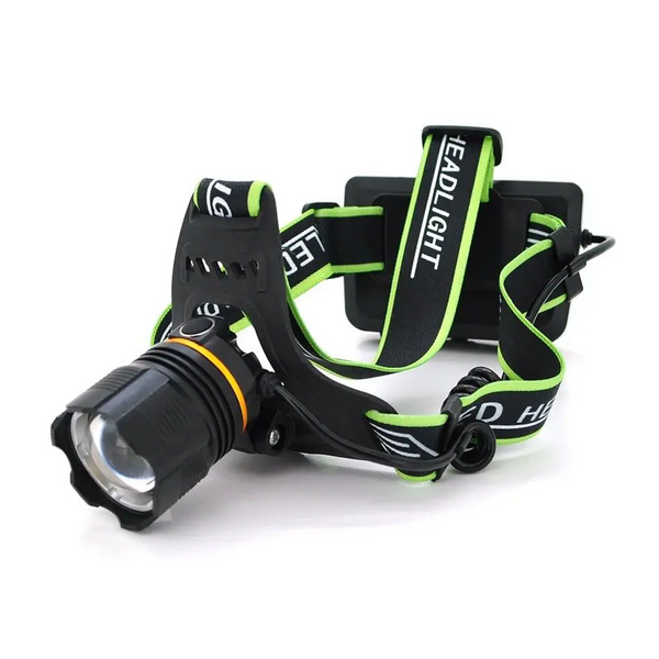 Налобний ліхтар BL-A13-3-P360 zoom + Powerbank + Type-C + 3х18650 (3+1 режим)