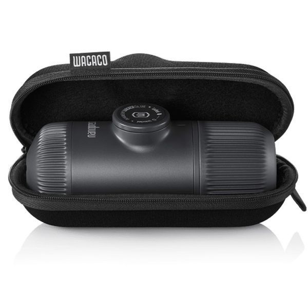 Эспрессо-кофеварка Wacaco Nanopresso с чехлом (Серый)