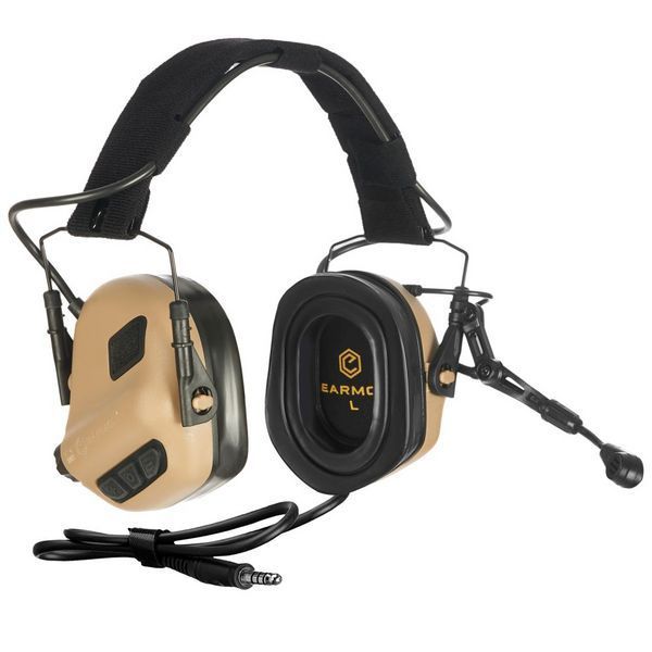 Активні захисні навушники Earmor M32 Plus (Койот)