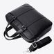 Сумка для документів і ноутбука Tiding Bag (40 x 30 x 8 см) діловий портфель Чорний