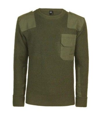 Армійський пуловер светр Brandit (Оливковий) L