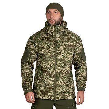 Куртка мужская теплая Stalker SoftShell (7495) Хищник пиксель 2XL