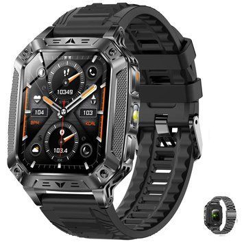 Розумний смарт-годинник Smart Formula K+ Rubber (2 ремінці)