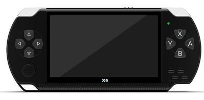 Портативна ігрова приставка консоль Psp Х6 4.3" екран 8 ГБ Чорний