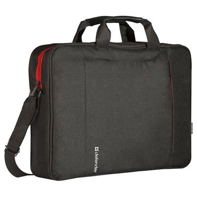 Тканевая сумка для ноутбука Defender Geek 15.6" 26084 (Черный)