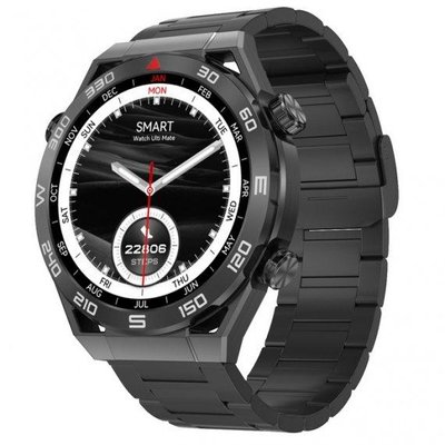 Чоловічий наручний розумний годинник Smart Ultramate з GPS (Black)