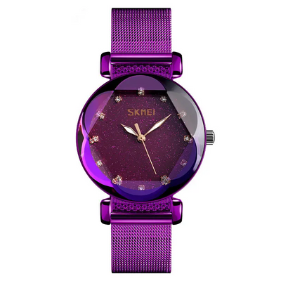 Наручний жіночий годинник Skmei 9188 Arrogant (Фіолетовий)