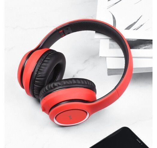 Бездротові bluetooth навушники Hoco W28 Journey Червоний
