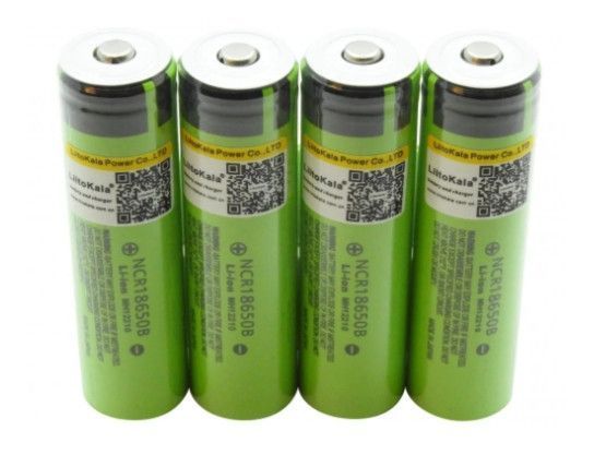 Промышленный аккумулятор Panasonic Li-ion NCR18650B 3400 mAh без защиты