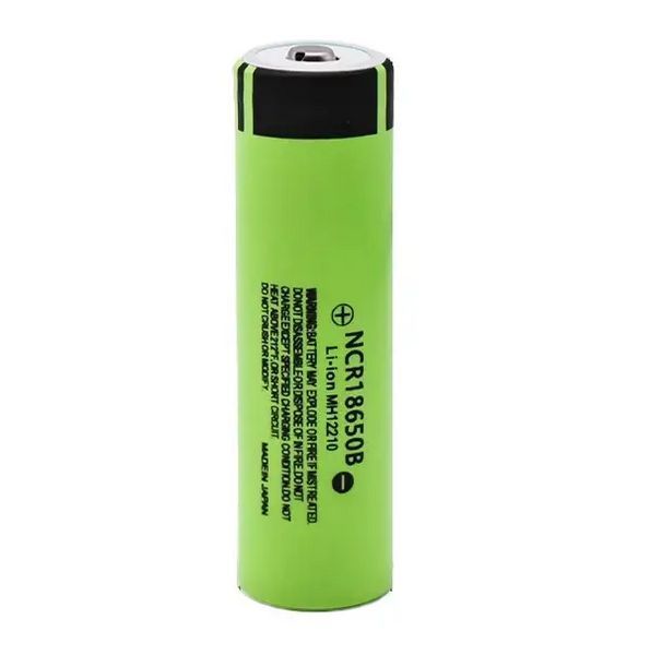 Промышленный аккумулятор Panasonic Li-ion NCR18650B 3400 mAh без защиты