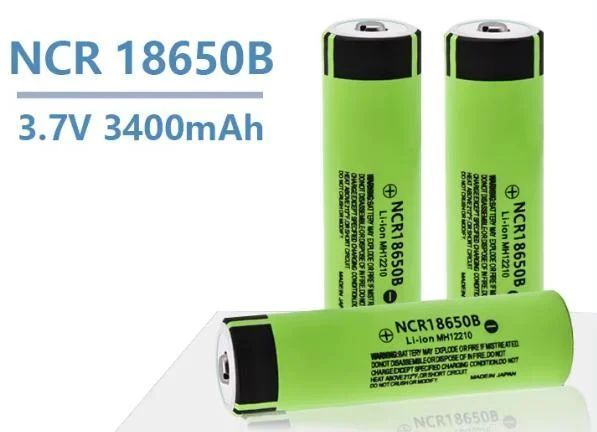Промышленный аккумулятор Panasonic Li-ion NCR18650B 3400 mAh без защиты