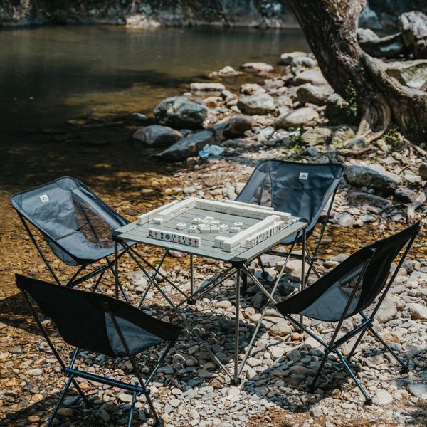 Стол складной Naturehike CNK2450JJ013 алюминий L (Серый)