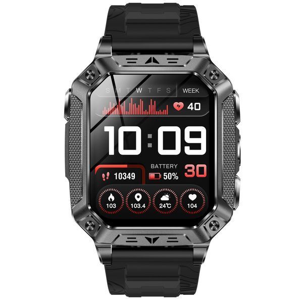 Умные смарт-часы Smart Formula K+ Rubber (2 ремешка)
