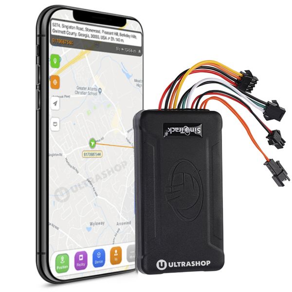 Портативный GPS-трекер SinoTrack ST-906 с реле + микрофон + кнопка SOS